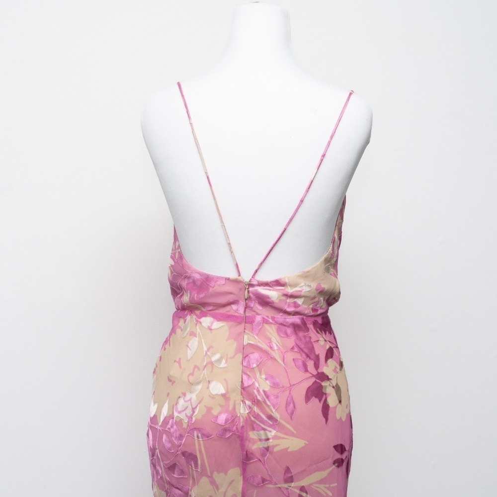 SAMSOE SAMSOE -‎ Dapples Floral Satin Burnout Dress. - Picture 12 of 14